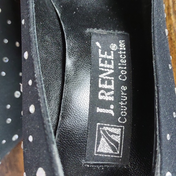 J Renee Couture Collection Rhinestone Studded Heels - Picture 9 of 11